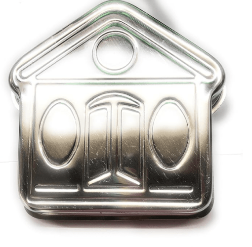 Aluminium House/Home/Hut Shape Cake Mould for 750 Grams of Cake. - Image 2